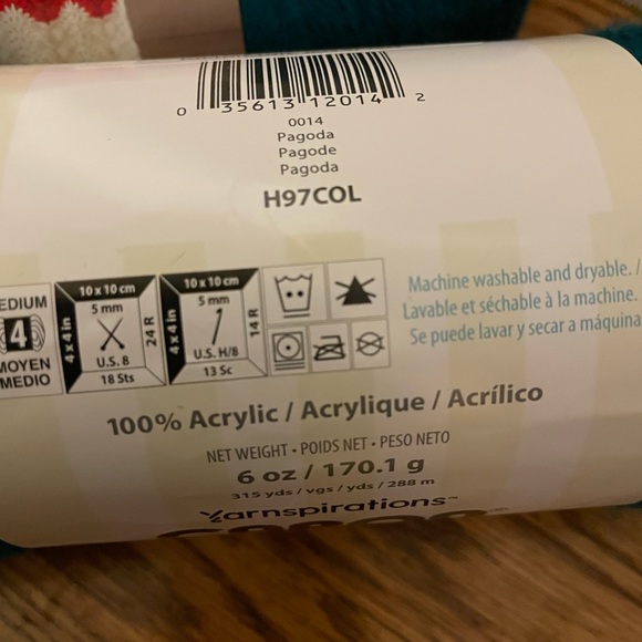 Caron Pagoda Yarn 3 Skeins (6 oz each) - Picture 2 of 3